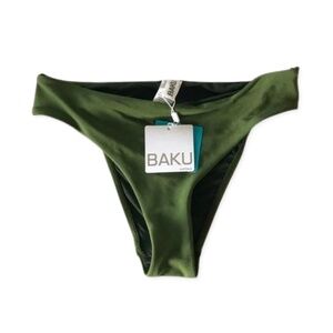 Baku ✦ Australian Green Cheeky Swim Bikini Bottom (size 12)